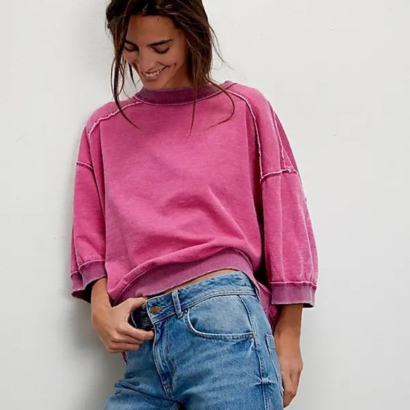 NWOT We The Free Everything Pullover Sweatshirt - Picture 4 of 6